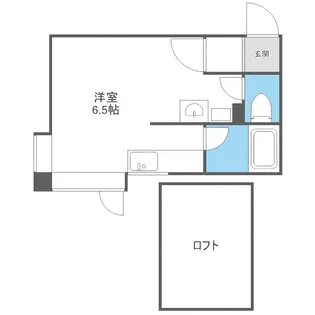EL・CAMINO月寒【202号室】の間取り