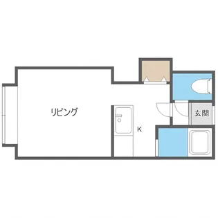 ラビリンス壱番館【102号室】の間取り