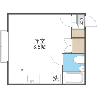 ヴィラ・ウエスト【3階】の間取り