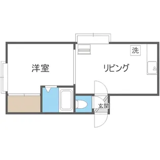 第22森宅建マンション【103号室】の間取り