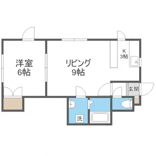 ファインコート羊ヶ丘【1階】の間取り