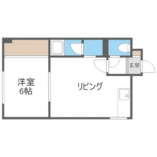 ハイムミント【403号室】の間取り