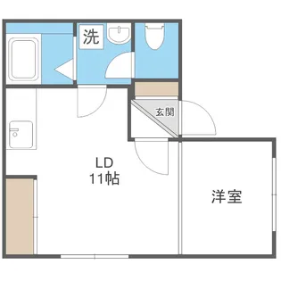 パークフォレスト【303号室】の間取り