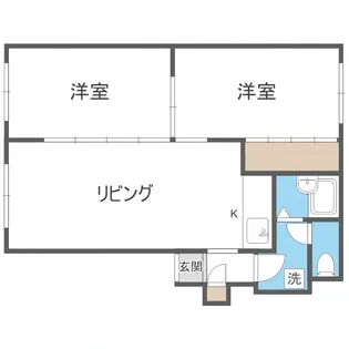 MJアームス【303号室】の間取り