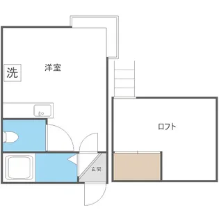 パルハイム栄通【202号室】の間取り