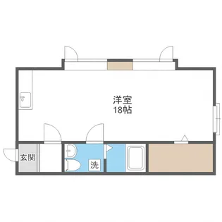 プラザ館 ドーム前B【3階】の間取り