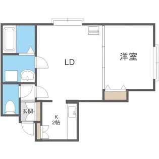 セピアルージュ【103号室】の間取り