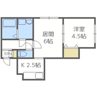 エスポワール豊平【3階】の間取り