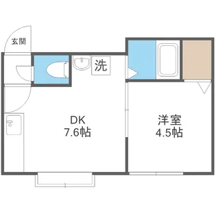 プロスペリティ【102号室】の間取り