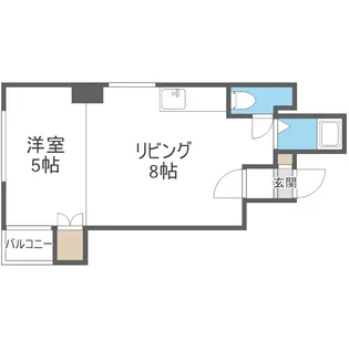 パークヒルズ美園【303号室】の間取り