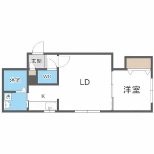 パシフィックヒルズ平岸【3階】の間取り