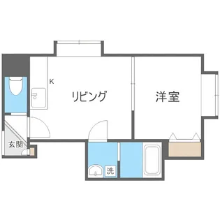 ノースキューブ【3階】の間取り