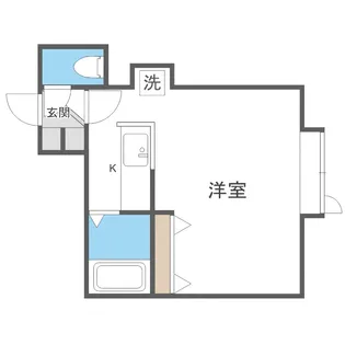 ビューエル513バードランド【1階】の間取り
