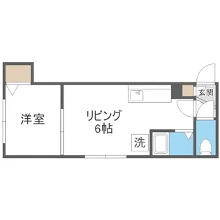 ライベックス澄川【201号室】の間取り