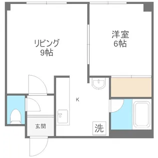 プリエールコート【405号室】の間取り