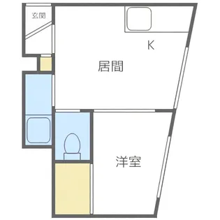 プラザケアンズA棟【201号室】の間取り