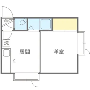ISSEI(イッセイ)ハイム【102号室】の間取り