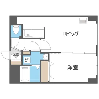 ノースパレス福住壱番館【210号室】の間取り
