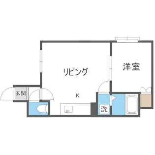 BE-CLUB【301号室】の間取り