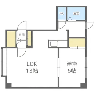 メゾン・ド【202号室】の間取り