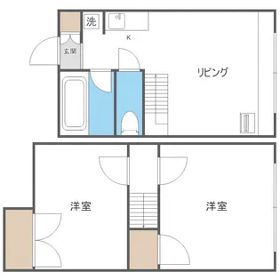 カサ・デ・セフィーロ【2階】の間取り