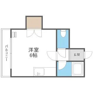 ノースグラントハイツ【3階】の間取り