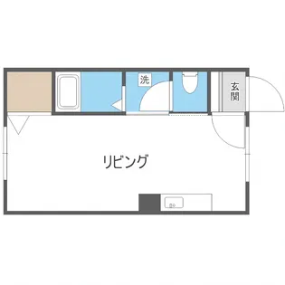 パール1ミカエルマンション【11号室】の間取り