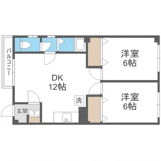 今井ビルII【301号室】の間取り