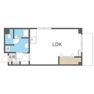 ニューハイム札幌【202号室】の間取り