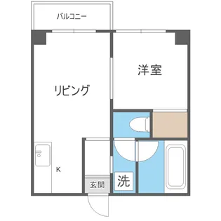 第5旭ビル【401号室】の間取り