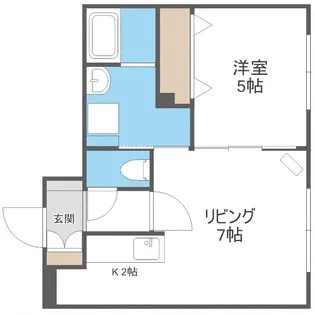 ガーデンクォーツ【2階】の間取り