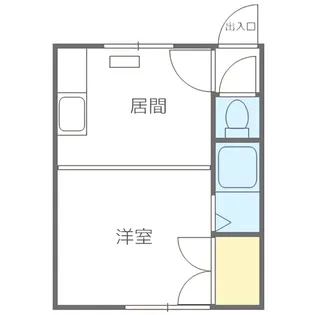 第7森宅建平岸ビル【207号室】の間取り