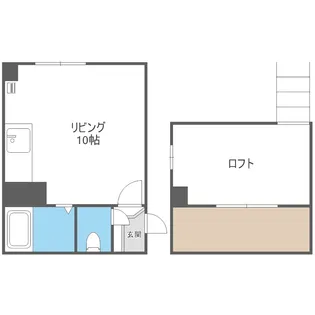 アーバンハイムアミリア南郷【1階】の間取り