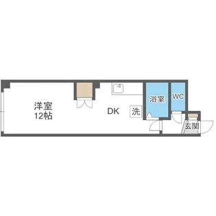 プロビデンス平岸【403号室】の間取り