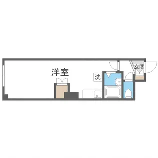 プロビデンス平岸【202号室】の間取り