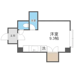 シティハウス美園【403号室】の間取り