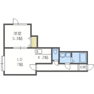 エムアイ・ドリーム【102号室】の間取り
