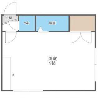 ビッグバーンズマンション東札幌【405号室】の間取り