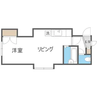 オークハイツ南郷【401号室】の間取り