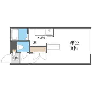 アルファアパル澄川【3階】の間取り
