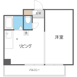 セントパーク【201号室】の間取り