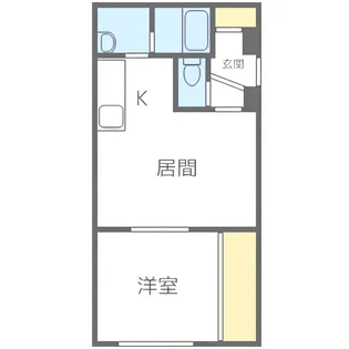 エテルノ白石【203号室】の間取り