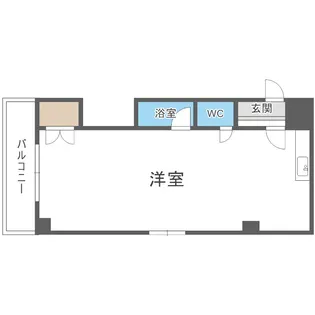 シティハウス美園【202号室】の間取り