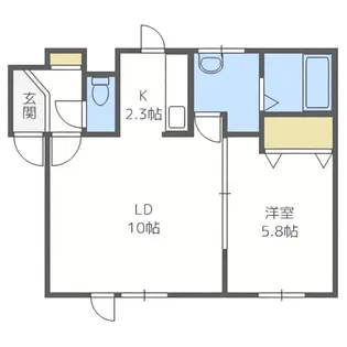 ALIVIO(アリヴィオ)【1階】の間取り