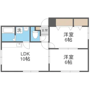 ボヌール35【3階】の間取り