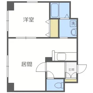 SEIRA東札幌【701号室】の間取り