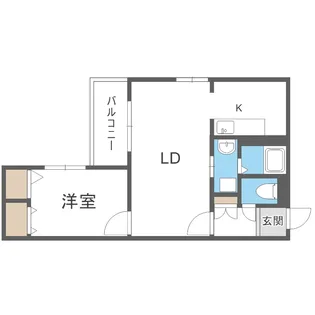 コムズ中の島【3階】の間取り