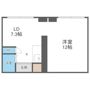 トーシンコーポ旭町【101号室】の間取り