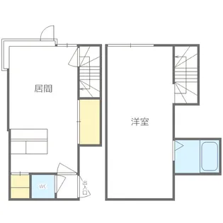 リバーサイド澄川【103号室】の間取り