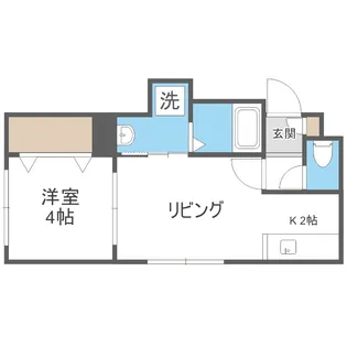 ヴィラ・フローラ【2階】の間取り